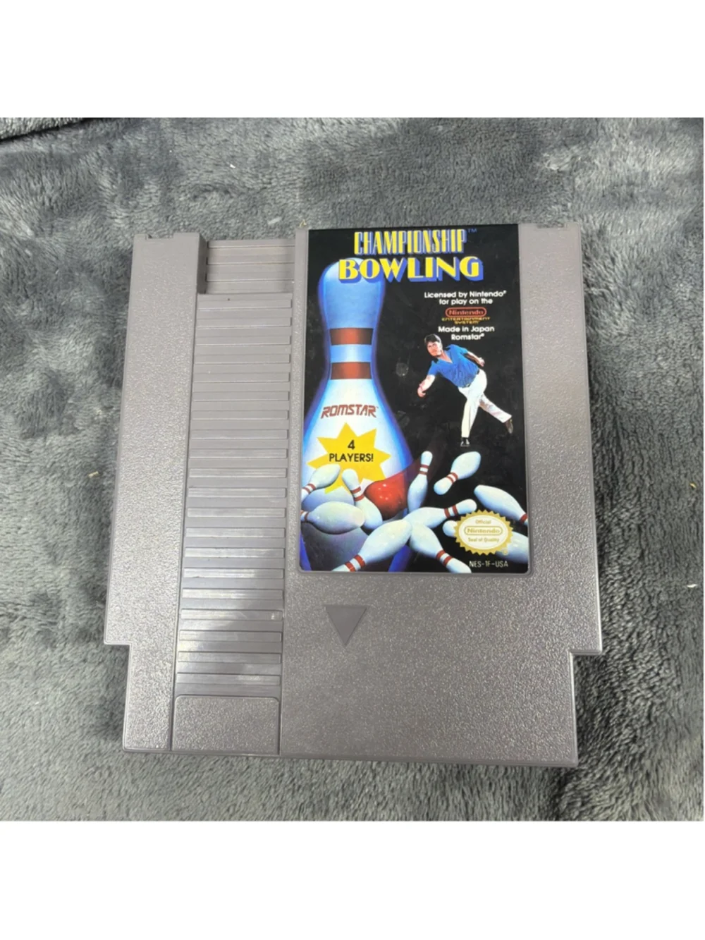 Championship Bowling (Nintendo Entertainment System, 1989) Not Tested